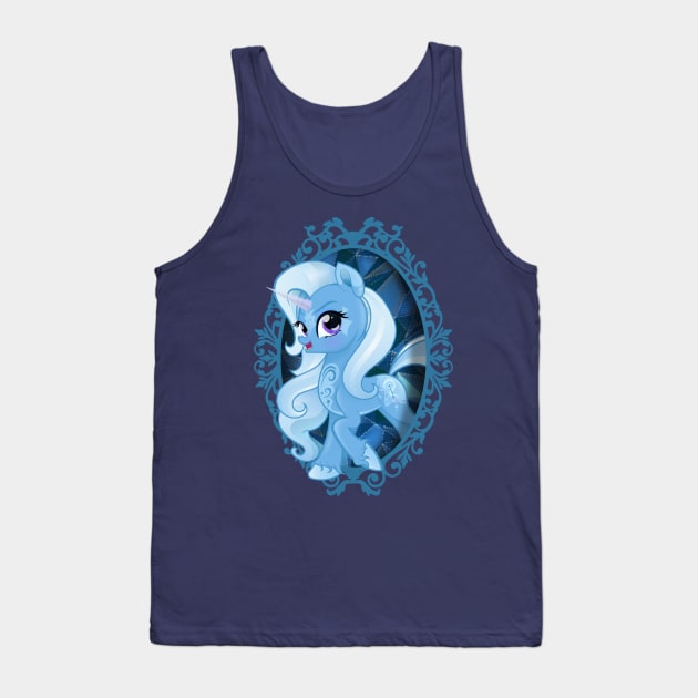 My Little Pony Trixie Lulamoon Mirror Frame Tank Top by SketchedCrow